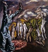 El Greco The Opening of the Fifth Seal Germany oil painting artist